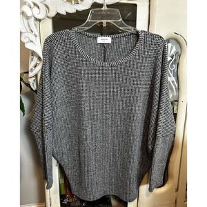 Sojourn Heather Grey Women's Soft Sweater Petite Small